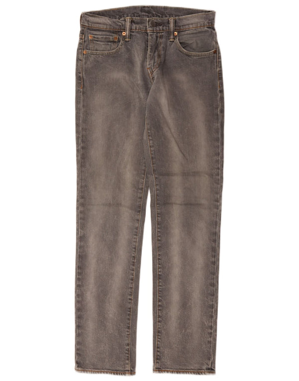 Jeans Levi's Uomo 511 Slim W28 L32 Cotone Grigio