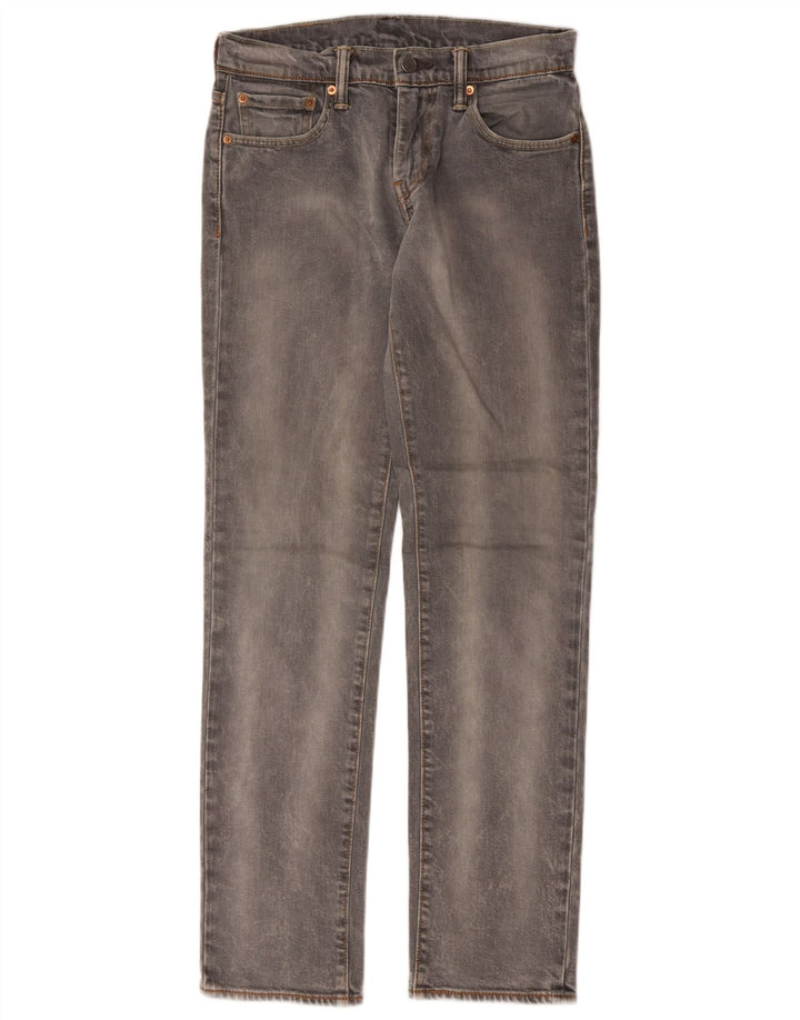 Jeans Levi's Uomo 511 Slim W28 L32 Cotone Grigio