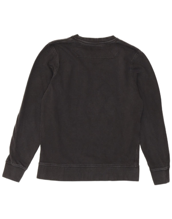 Jack & Jones Mens Graphic Sweatshirt Jumper Small Black Cotton