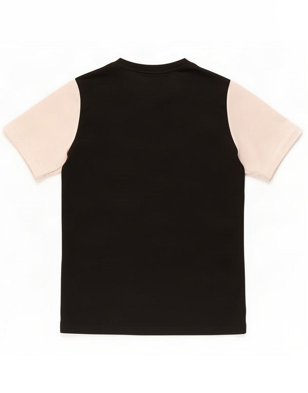 T-shirt da ragazzo Nike 12-13 anni Large Nero Colourblock