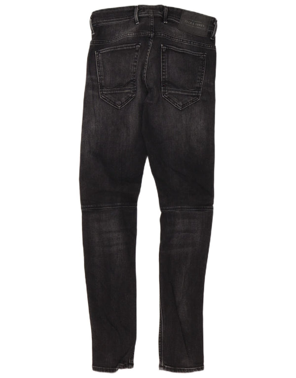 Jack & Jones Mens GLENN Slim Jeans W29 L32 Black Cotton