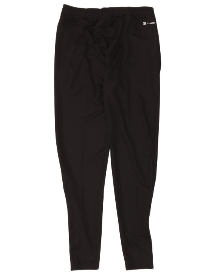 ADIDAS Mens Aeroready Tracksuit Trousers Small Black Polyester