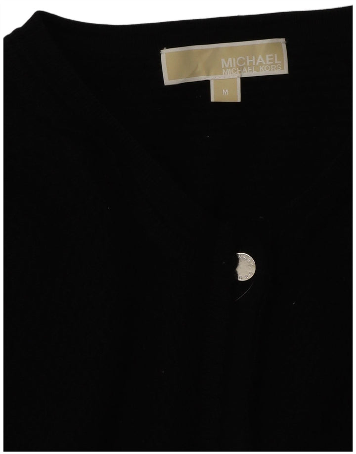 Michael Kors Dame Cardigan Sweater UK 14 Medium Sort