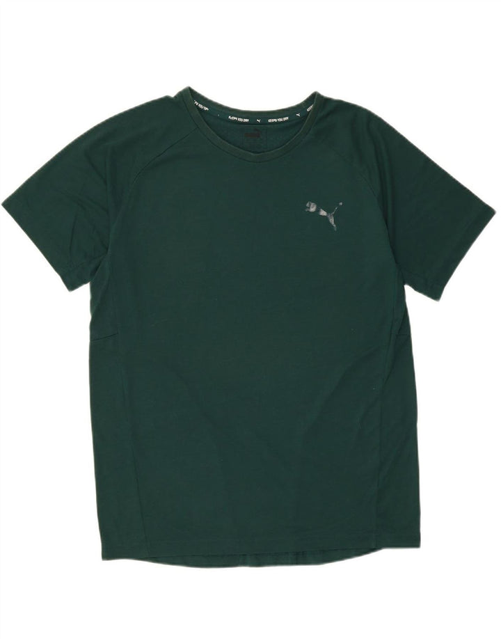 PUMA Mens T-Shirt Top Large Green