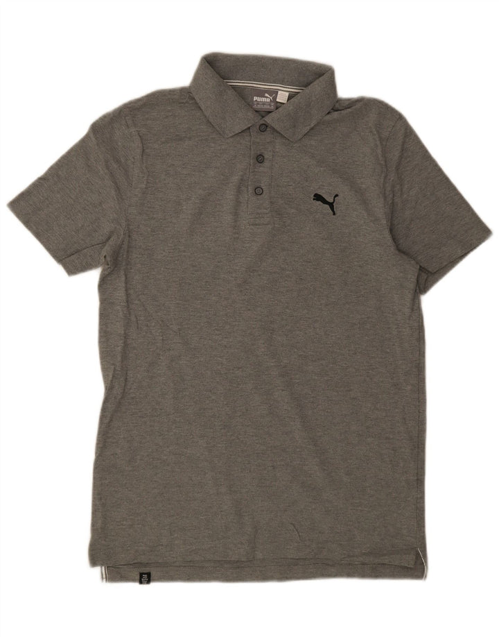 Puma herre poloshirt mellemgrå bomuld
