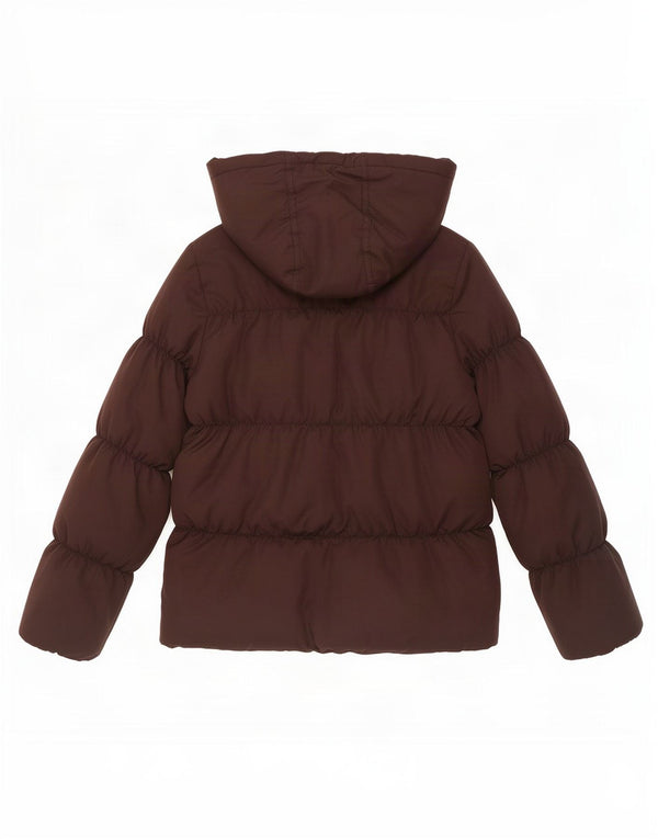Gap Chaqueta Acolchada con Capucha para Mujer UK 10 Small Black