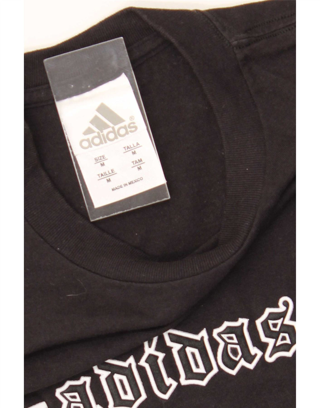Adidas Herren Graphic T-Shirt Top Medium Schwarz