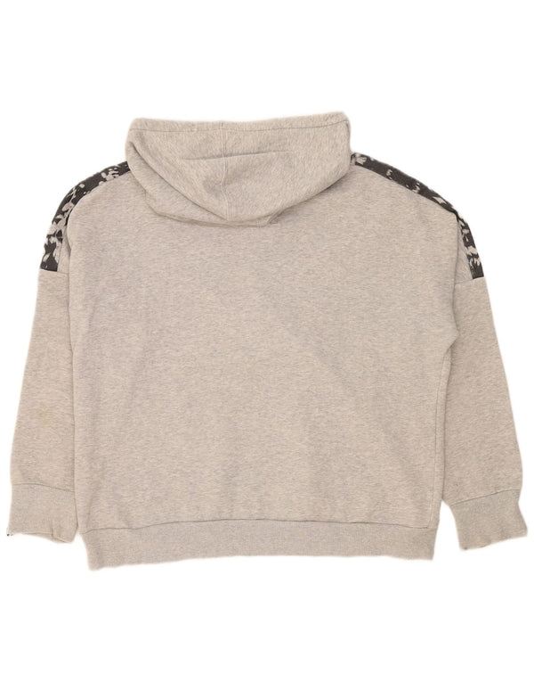 Puma Graphic Oversized Hoodie Jumper UK 16 Large Grey Camouflage