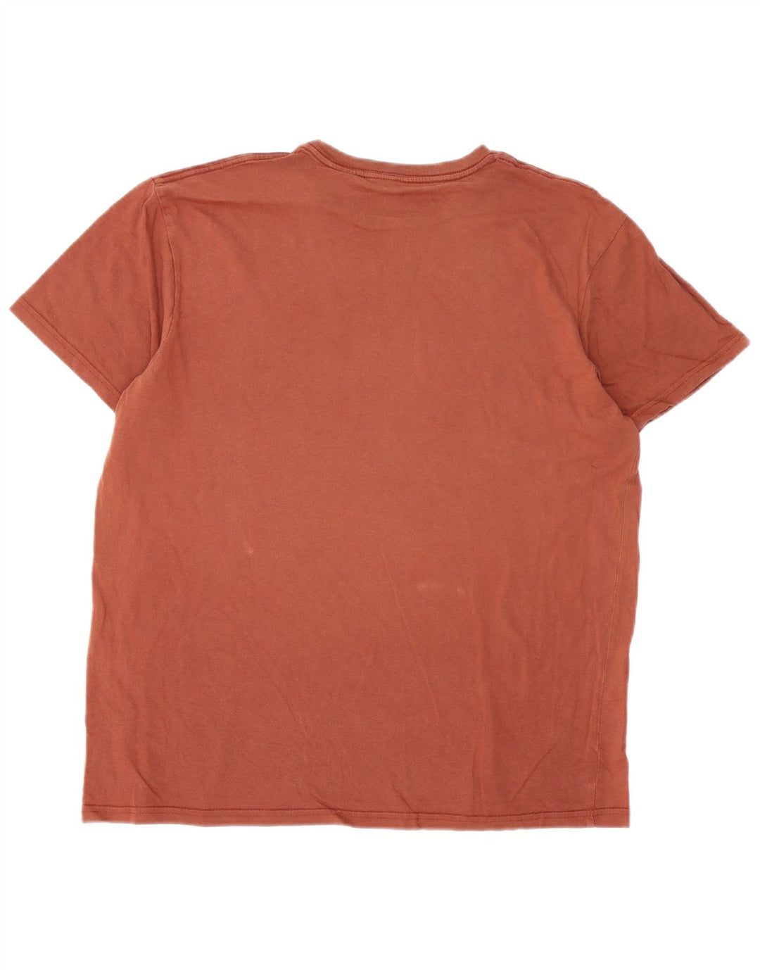 Volcom Mens Graphic T-Shirt Top Large Brown Cotton