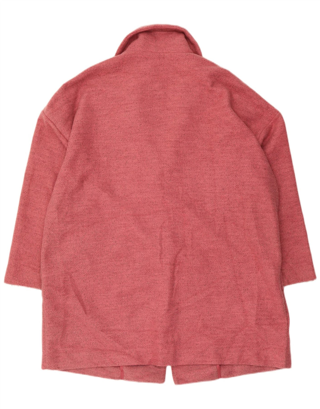 Marks & Spencer Damski płaszcz oversize UK 20 2XL Różowy poliester