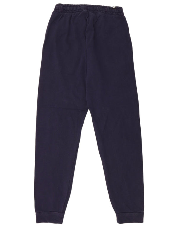Pantaloni da tuta da uomo Puma Joggers Small Blu Navy Cotone