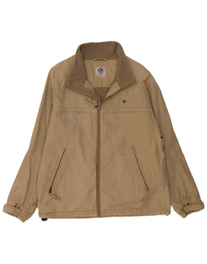 Giacca a vento da uomo North Sails UK 38 Poliammide beige medio
