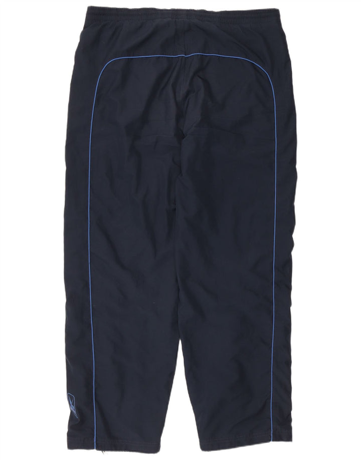 Reebok - Pantalón de chándal para hombre, talla grande, azul marino