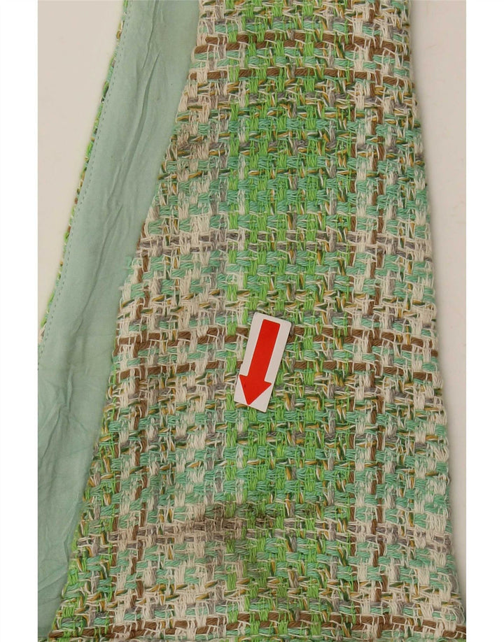 Zara Γυναικεία φούστα Dungarees Μεγάλη W30 Πολύχρωμη Check Polyester