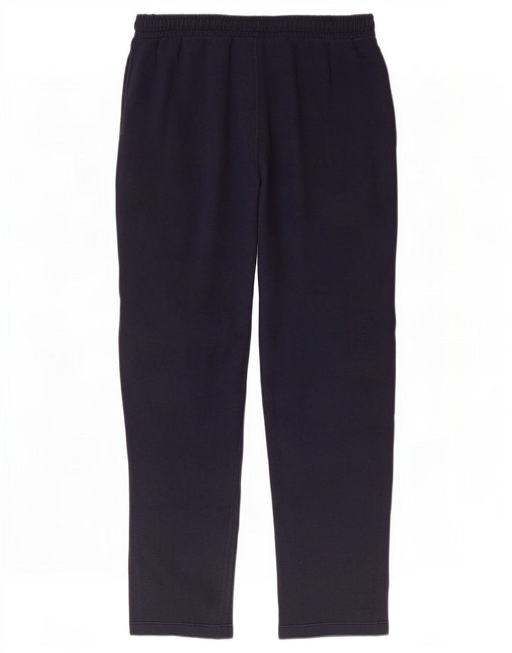 Champion Mens Tracksuit Trousers Small Navy Blue Cotton