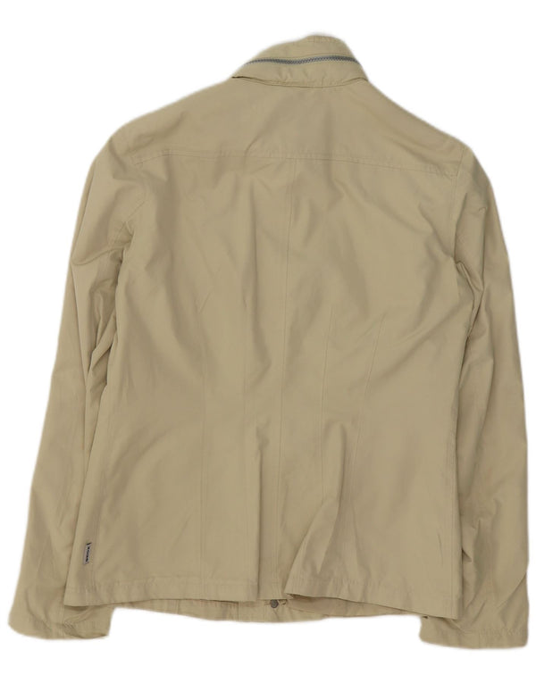 Geox Giacca da donna Respira con cappuccio Utility UK 10 Small Beige Poliestere