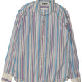 Ted Baker herreskjorte str. 5 XL Flerfarvet stribet bomuld