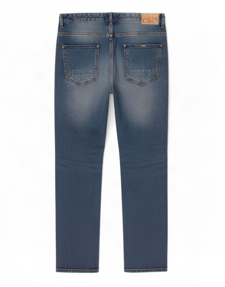 Springfield Mens Slim Jeans W38 L34 kék pamut