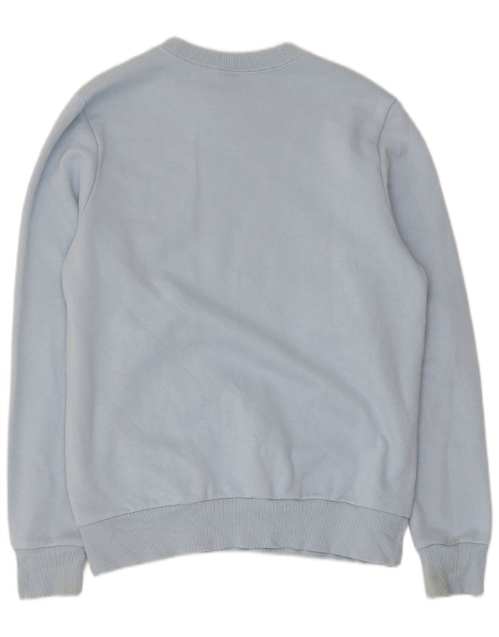 Reebok Mens Graphic Sweatshirt Jumper Medium Blue Cotton