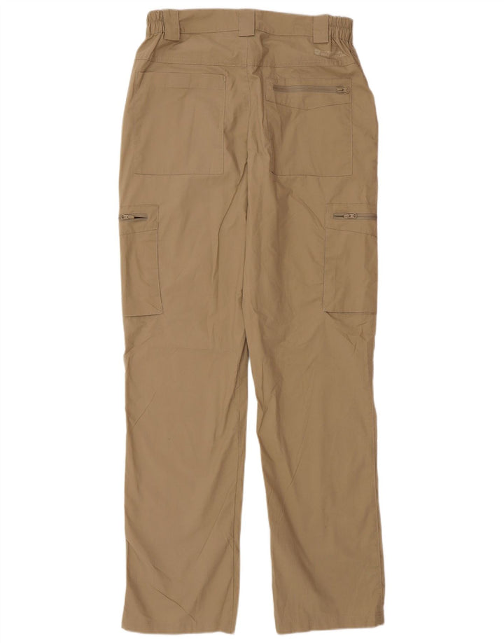 FAT FACE Pantaloni cargo dritti da uomo W28 L32 Poliestere beige