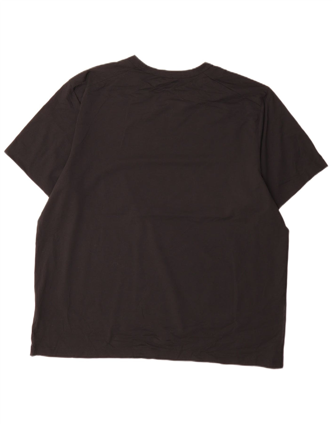 Nike Mens Dri Fit T-Shirt Top 2XL Black Polyester