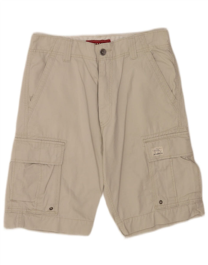 Pantaloncini cargo da uomo Levi's W32 in cotone beige