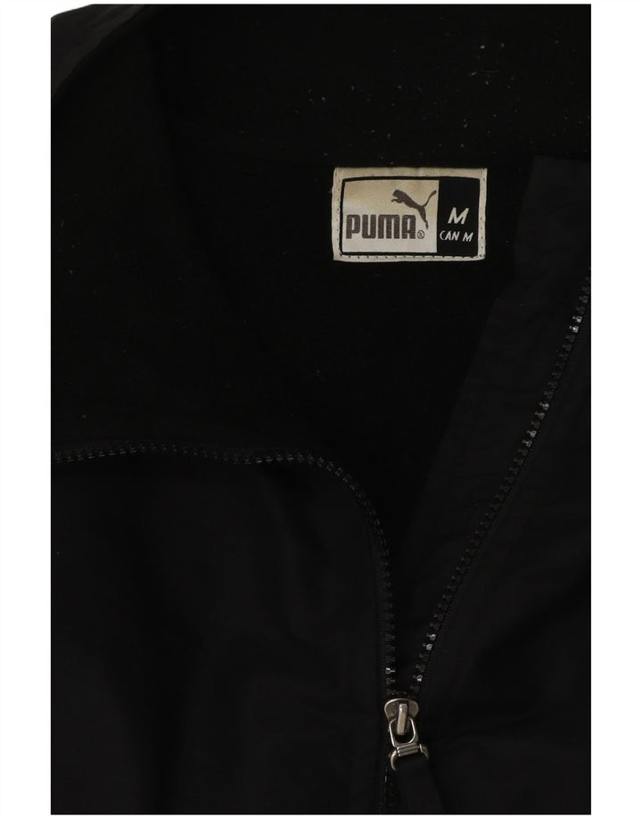 Puma Mens Loose Fit Bomber Jacket UK 38 Medium Black