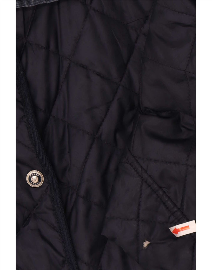 Belfe & Belfe Chaqueta acolchada para hombre IT 44 Poliéster azul marino mediano