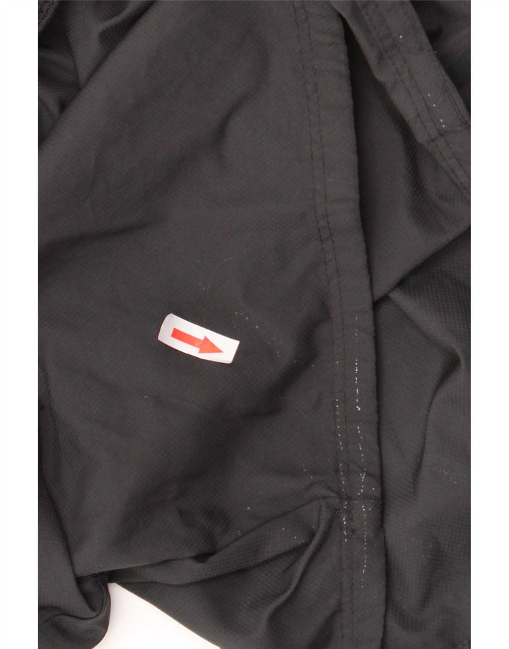 Pantaloncini sportivi Nike Dri Fit da donna, grandi, in poliestere nero