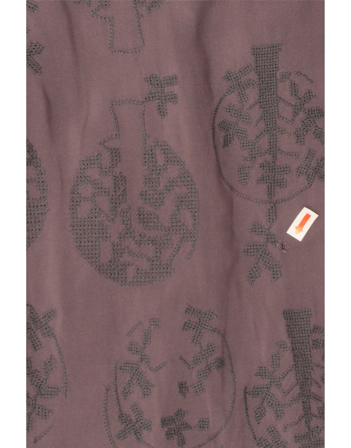 White Stuff Womens Sheath Dress UK 10 Small Grey Floral Viscose