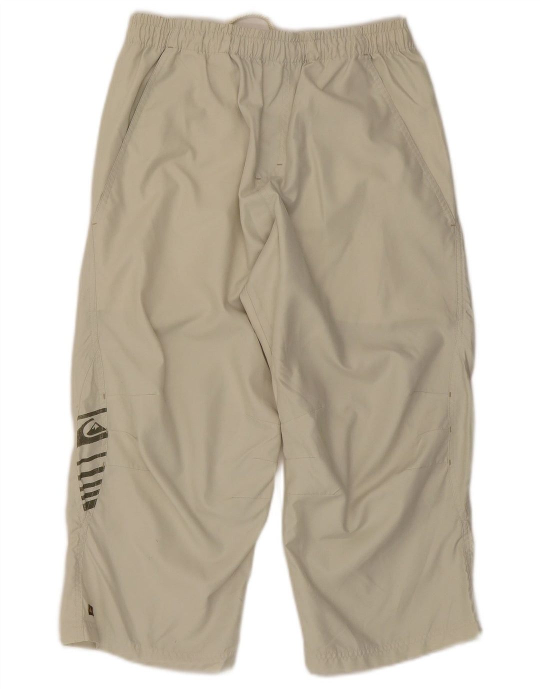 Pantaloni da tuta Quiksilver da uomo con grafica Capri piccoli in poliestere beige