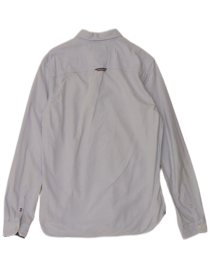 Tommy Hilfiger Chemise Homme Petit Bleu Coton