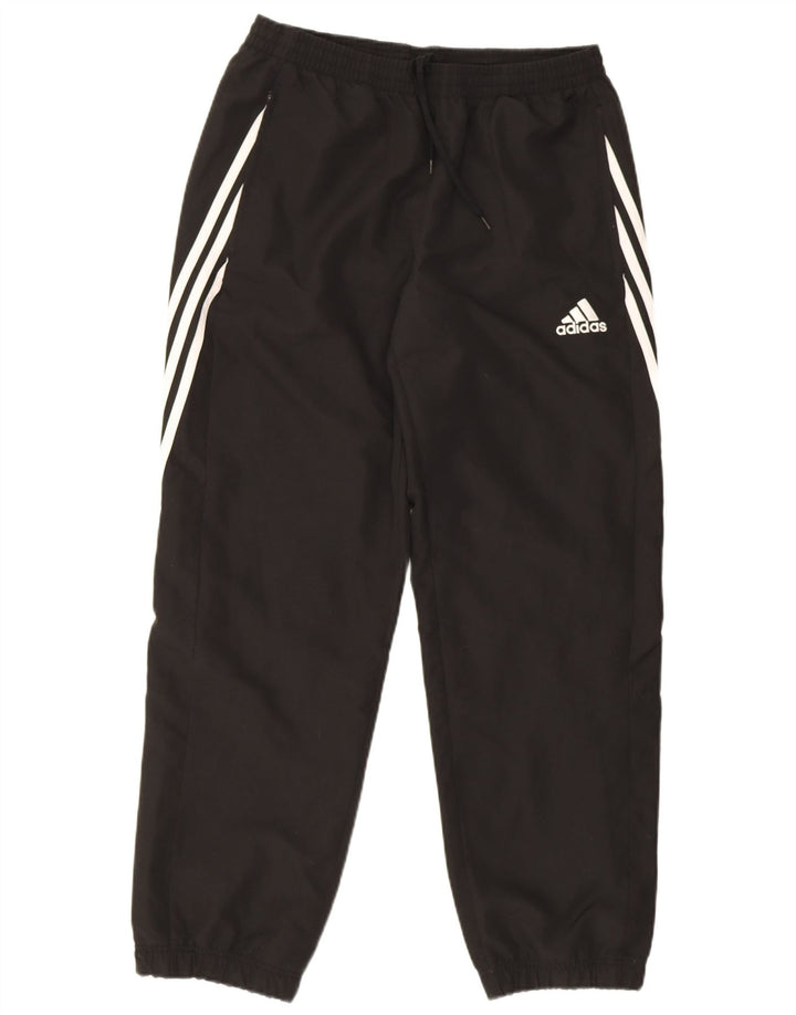 Adidas Mens Tracksuit Trousers Joggers Large  Black Polyester