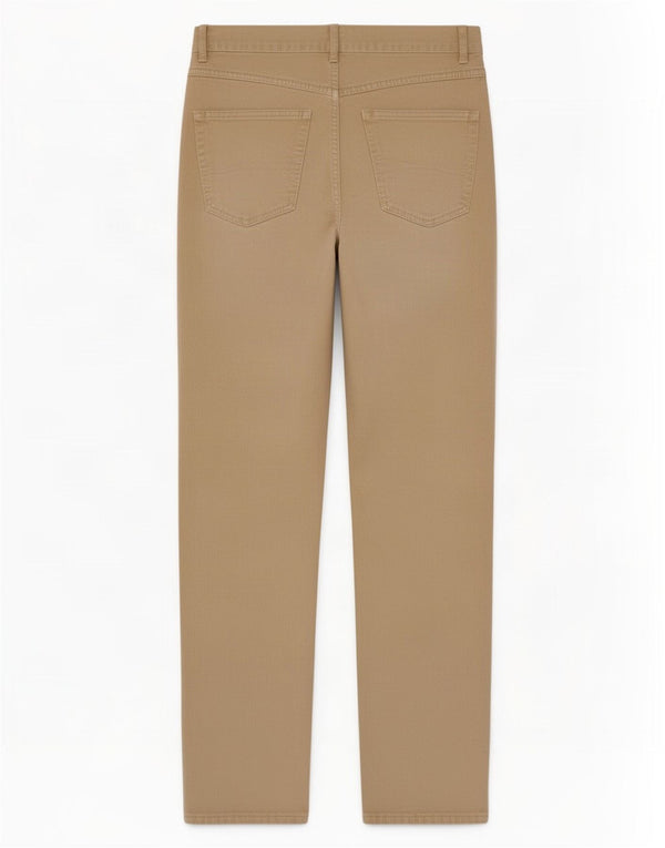 Pantaloni casual dritti da uomo Hugo Boss Arkansas W36 L36 cotone beige