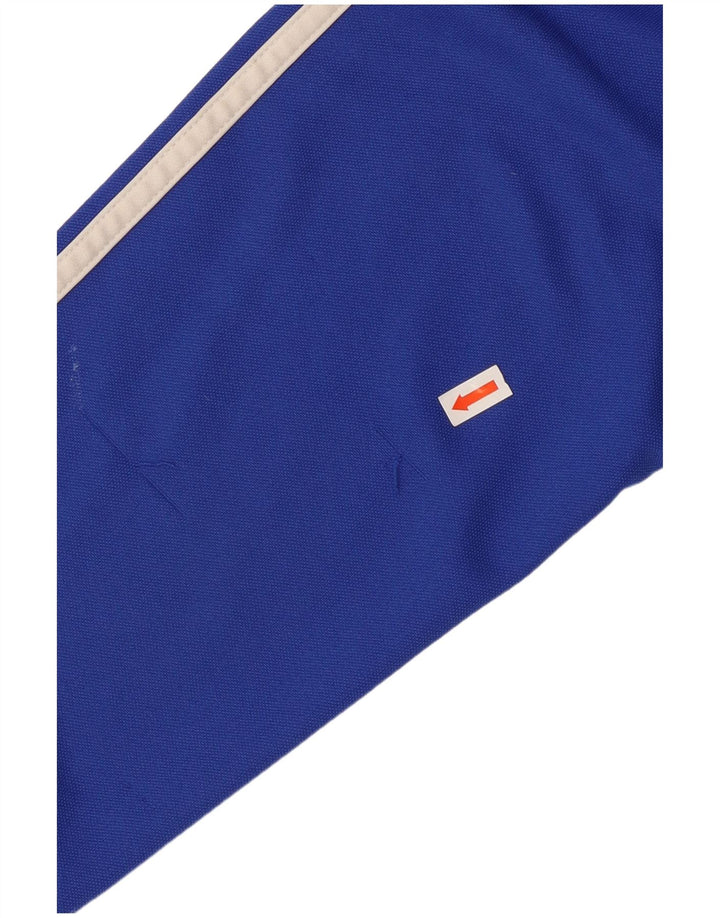ADIDAS Herre Climalite Pullover træningsdragt Top Medium Blue Colourblock