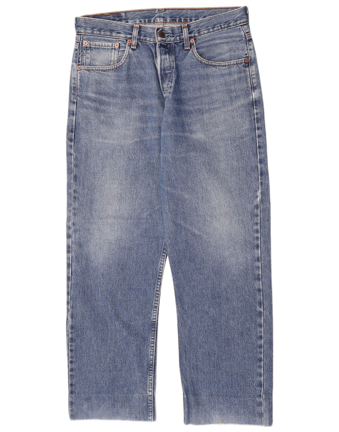 Levi's Mens 582 Straight Jeans W33 L28 Blue Cotton