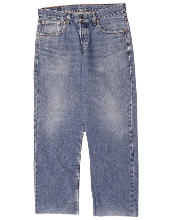 Levi's Mens 582 Straight Jeans W33 L28 Blue Cotton