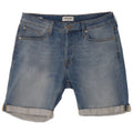 Jack & Jones Herren-Jeansshorts, mittelgroß, W32, blaue Baumwolle