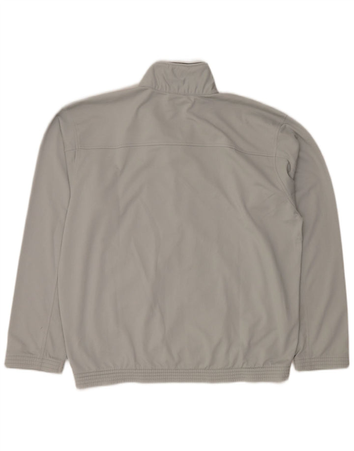 CHAMPION Mens Tracksuit Top Jacket XL Grey Polyester