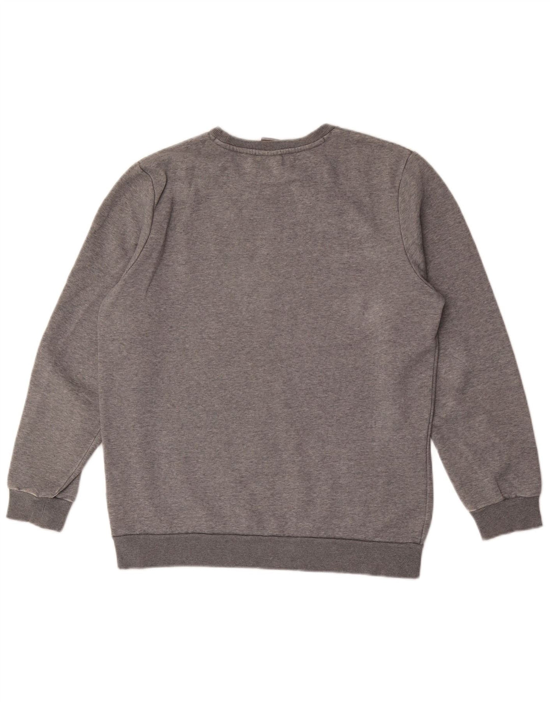 Felpa grafica da uomo Puma in cotone grigio medio