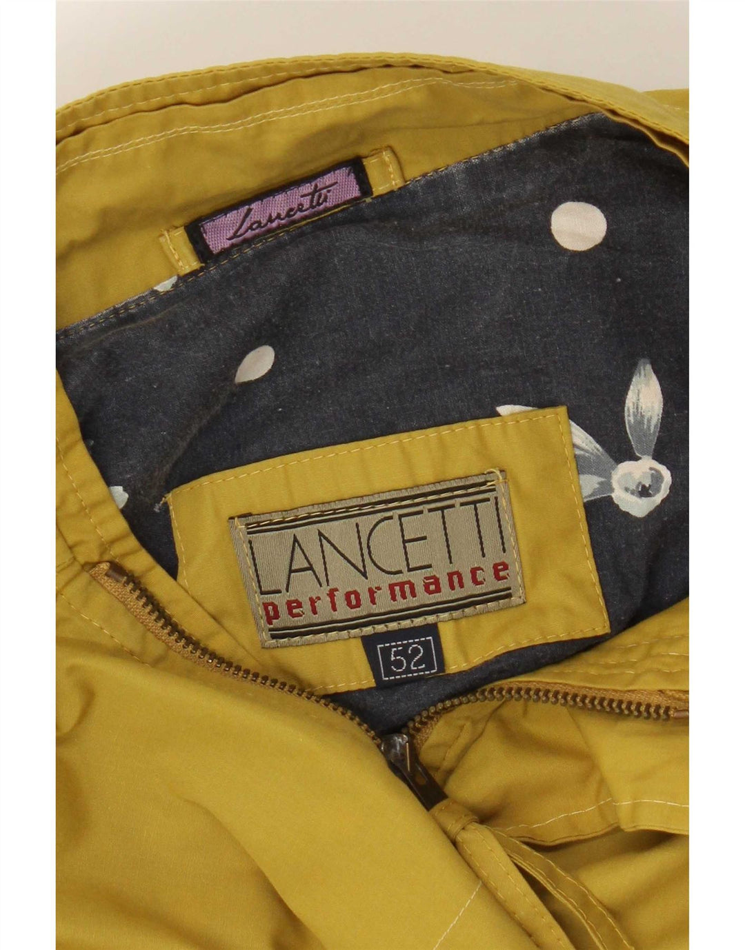 Jaqueta bomber masculina Lancetti IT 52 XL amarela