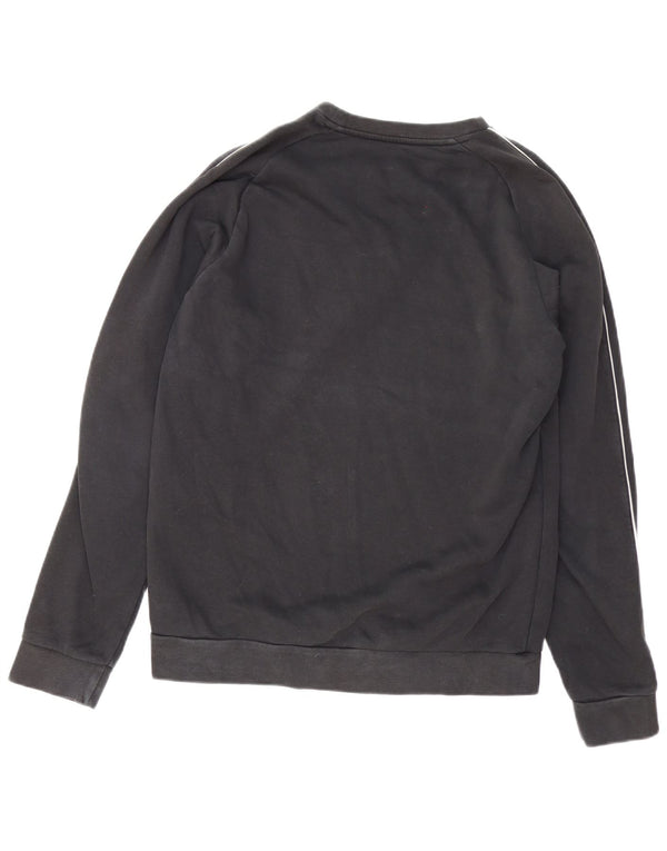 Felpa Adidas Uomo Maglione Medio Nero Cotone