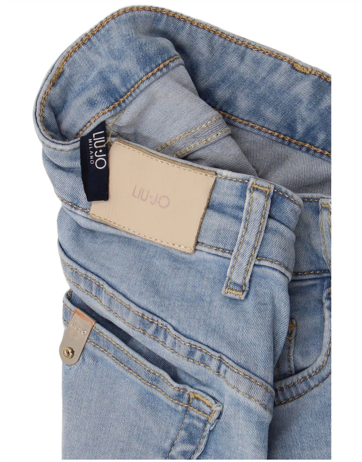 Liu Jo Damen Tapered Jeans W26 L27 Blau