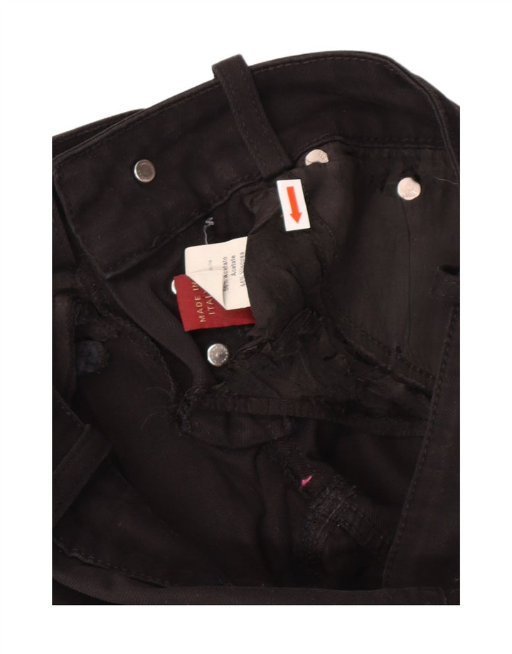 DONDUP Womens Straight Jeans W27 L27 Black Cotton