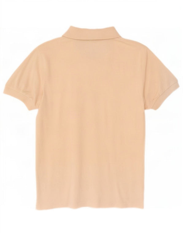 Fay Mens Polo Shirt Medium Beige Cotton