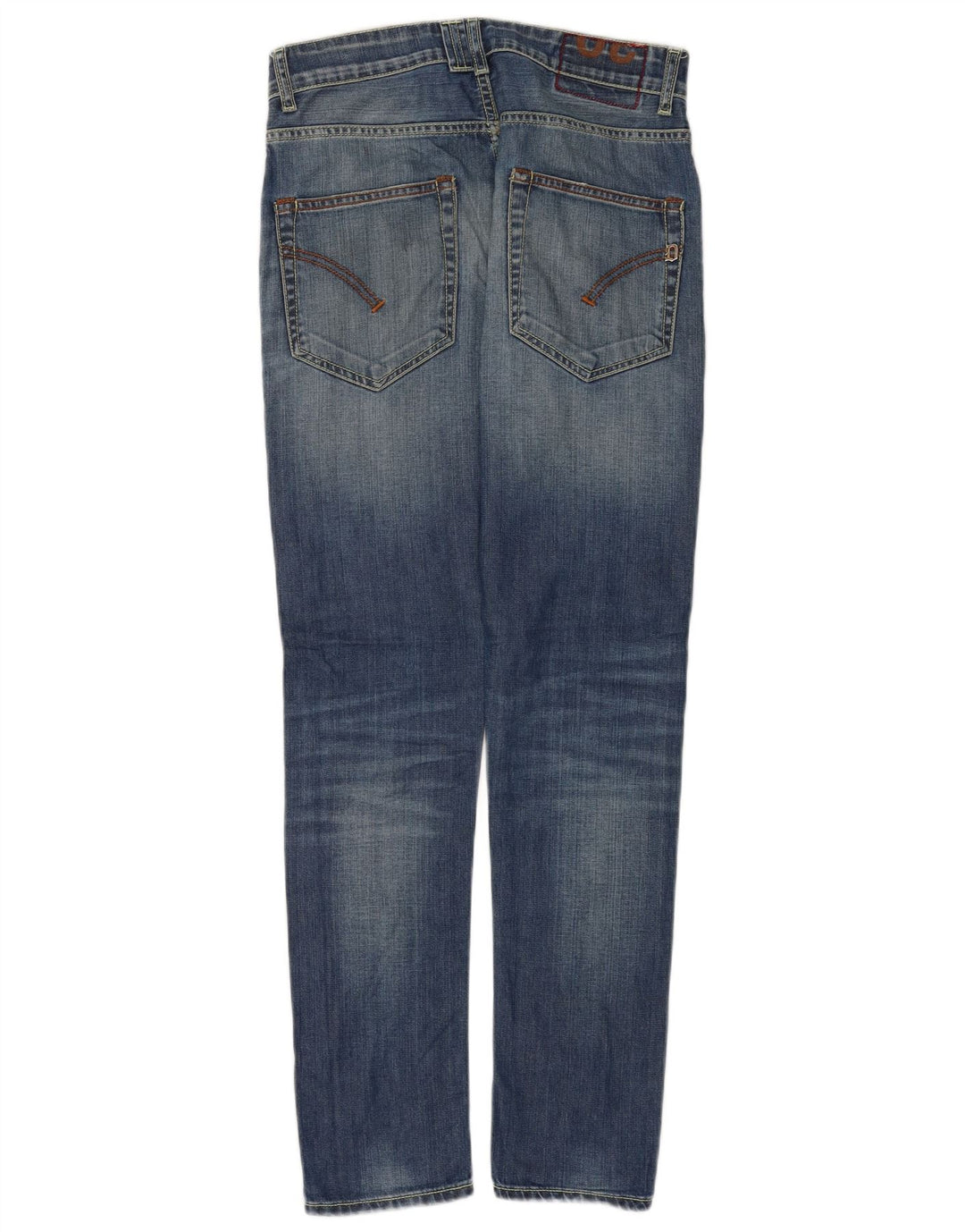 Dondup Womens Conway Tapered Jeans W30 L30 Blue Cotton