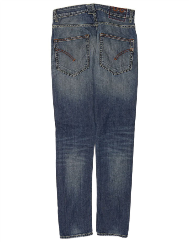 Dondup Womens Conway Tapered Jeans W30 L30 Blue Cotton
