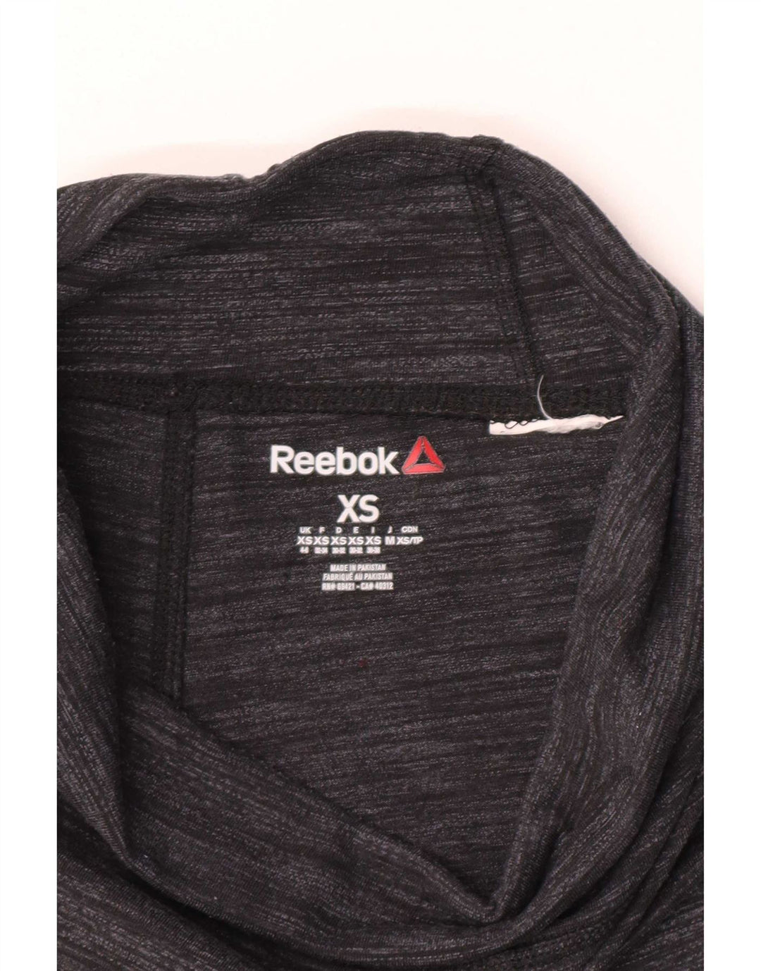 Reebok Womens Leggings UK 4/6 XS  Grey Flecked