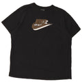 Camiseta Nike masculina oversized gráfica top médio algodão preto