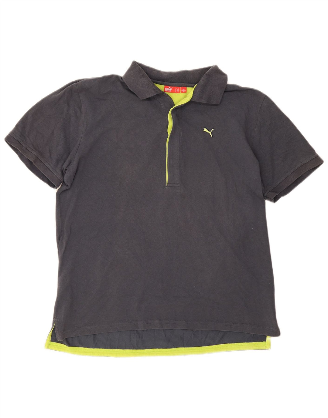 Puma Mens Polo Shirt Large Grey